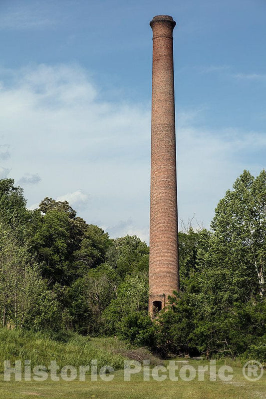Photo- Remnants of The 1830s-vintage Glendale Mill on Lawson's Fork Creek in Spartanburg, South Carolina 6 Fine Art Photo Reproduction