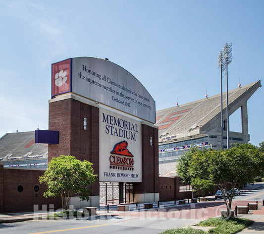 Photo - Clemson University's Memorial Stadium in Clemson, South Carolina, Known affectionately at The School and by The Football team's Fans as Death Valley