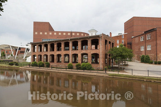 Photo- The Old Mill in Falls Park on The Reedy River in Greenville 2 Fine Art Photo Reproduction