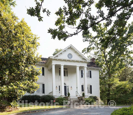 Photo - The Kilgore-Lewis House, a Historic House in Greenville, South Carolina- Fine Art Photo Reporduction