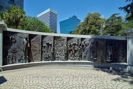 Photo - The African American History Monument, Completed in 2001 on The State Capitol Grounds in Columbia, The Capital City of South Carolina- Fine Art Photo Reporduction