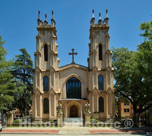 Photo - Trinity Episcopal Cathedral in Columbia, The Capital City of South Carolina It is The First Episcopal, and The Oldest Surviving, Sanctuary in Columbia