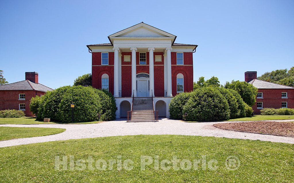 Photo - The Mansion Known as The Robert Mills House in Columbia, The Capital City of South Carolina- Fine Art Photo Reporduction