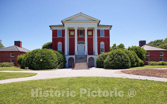 Photo - The Mansion Known as The Robert Mills House in Columbia, The Capital City of South Carolina- Fine Art Photo Reporduction