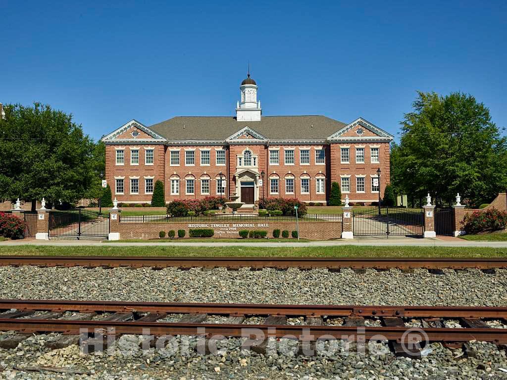 Photo - Tingley Memorial Hall, The Main Building at Claffin University in Orangeburg, South Carolina- Fine Art Photo Reporduction