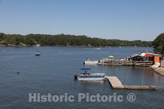 Photo - Marina on The Saluda River in Prosperity, South Carolina- Fine Art Photo Reporduction