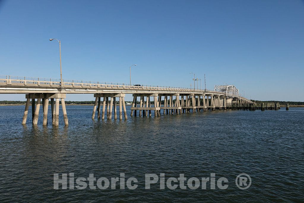 Photo- View from the Beaufort waterfront walkway of the Richard V 1 Fine Art Photo Reproduction
