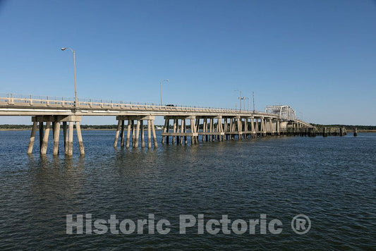 Photo- View from the Beaufort waterfront walkway of the Richard V 1 Fine Art Photo Reproduction