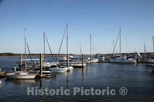 Photo- Marina in Beaufort, South Carolina 2 Fine Art Photo Reproduction