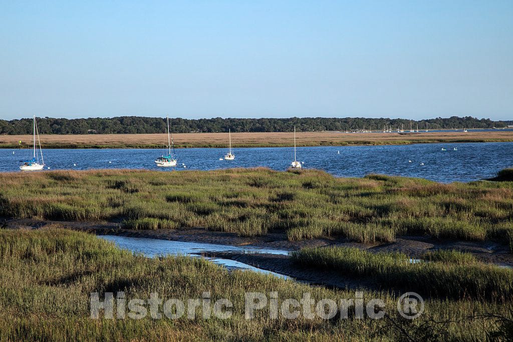 Photo- Marsh Along The Harbor River in Beaufort, South Carolina 2 Fine Art Photo Reproduction
