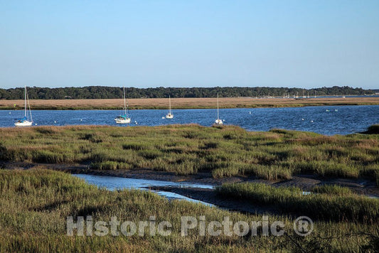 Photo- Marsh Along The Harbor River in Beaufort, South Carolina 2 Fine Art Photo Reproduction