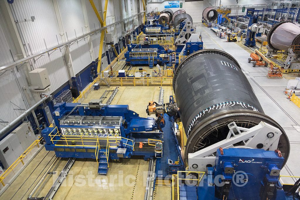 Photo- Facilities at Boeing South Carolina, an assembly site for Boeing's Commercial Airplanes division in North Charleston, South Carolina 2 Fine Art Photo Reproduction