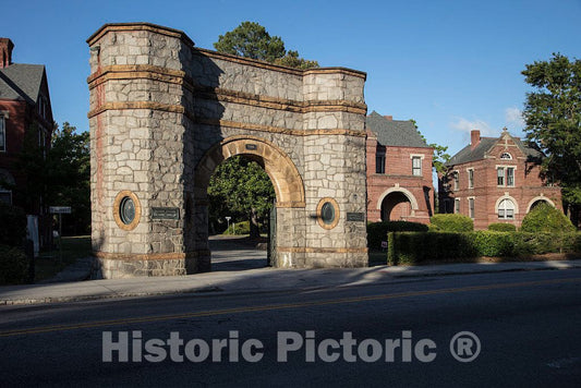 Photo - Gate at The William Enston Home in Charleston, South Carolina- Fine Art Photo Reporduction