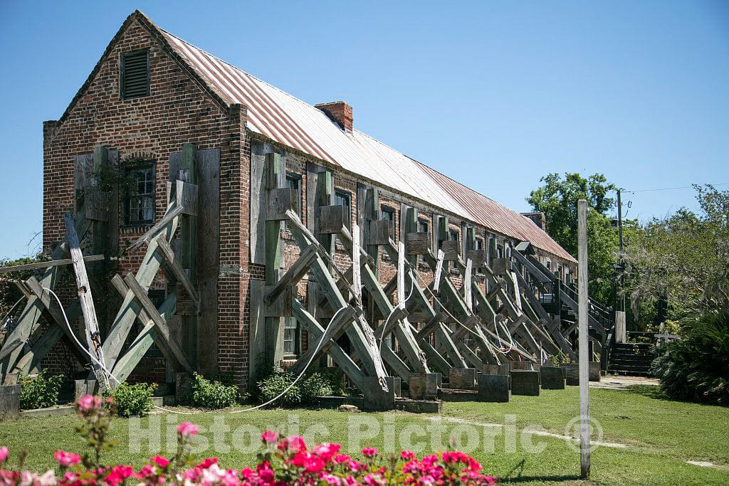 Photo - an Old Cotton Gin at Boone Hall Plantation and Gardens in Mount Pleasant, South Carolina- Fine Art Photo Reporduction