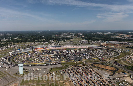 Photo- Aerial View of The Charlotte Motor Speedway in Concord, a Northern Suburb of Charlotte, North Carolina 1 Fine Art Photo Reproduction