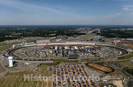 Photo- Aerial View of The Charlotte Motor Speedway in Concord, a Northern Suburb of Charlotte, North Carolina 2 Fine Art Photo Reproduction