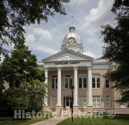 Photo - The Earl Scruggs Center in The Old Cleveland County Courthouse in Shelby, North Carolina- Fine Art Photo Reporduction