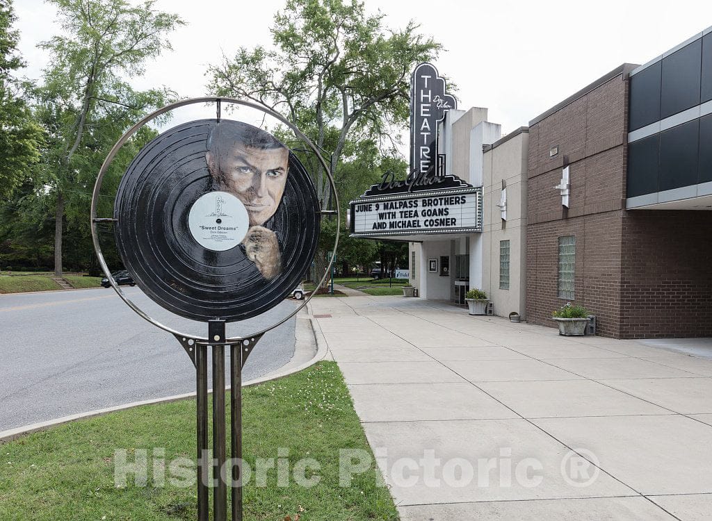 Photo- A Number of Famous Country-Music Artists Called, or Call, Shelby, North Carolina, Home, so The Town has Remembered Them with a Number of Public-Art installations 1