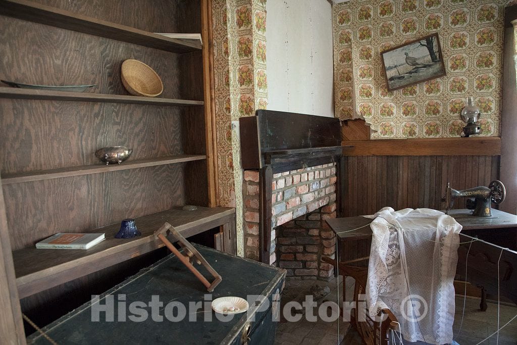 Photo- Inside Dorothy's House, Post Tornado, at The Land of Oz, an Unusual Theme Park at Beech Mountain, North Carolina 5 Fine Art Photo Reproduction