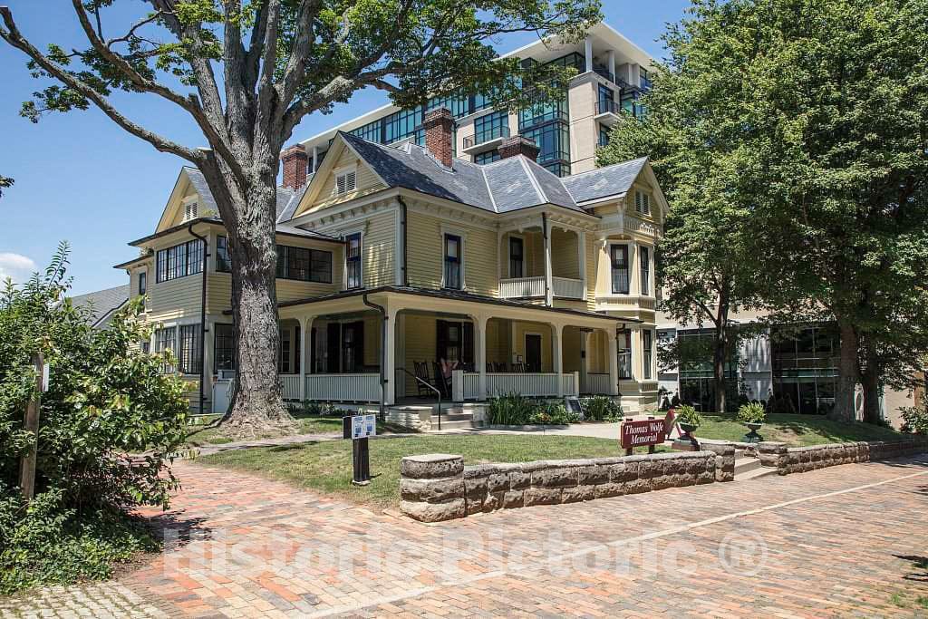 Photo - The Thomas Wolfe Memorial in Asheville, North Carolina, Built in 1883 Where American Author, Thomas Wolfe Grew up- Fine Art Photo Reporduction