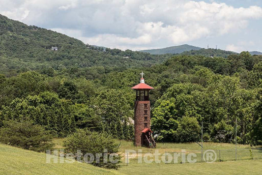 Photo - Tower at Camp Rockmont, a Christian Summer Camp for Boys Near Swannanoa, North Carolina- Fine Art Photo Reporduction