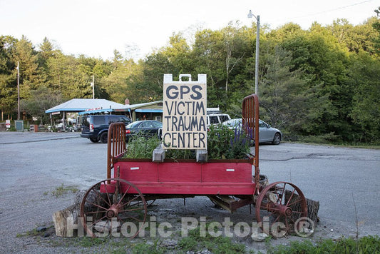Photo - Whimsical Sign Outside The Grandfather Country Store in Blowing Rock- Fine Art Photo Reporduction