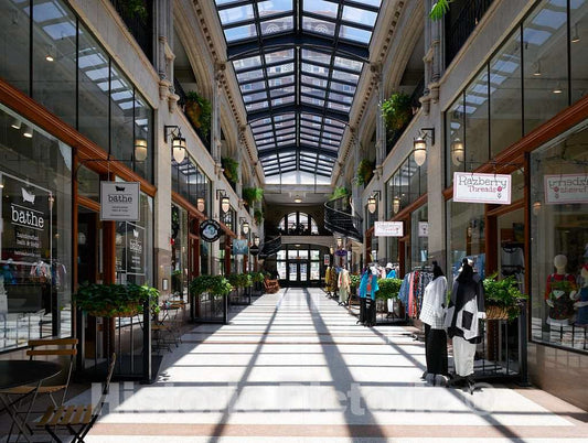 Photo- The Grove Arcade, Now a Shopping Location in Asheville, North Carolina 2 Fine Art Photo Reproduction
