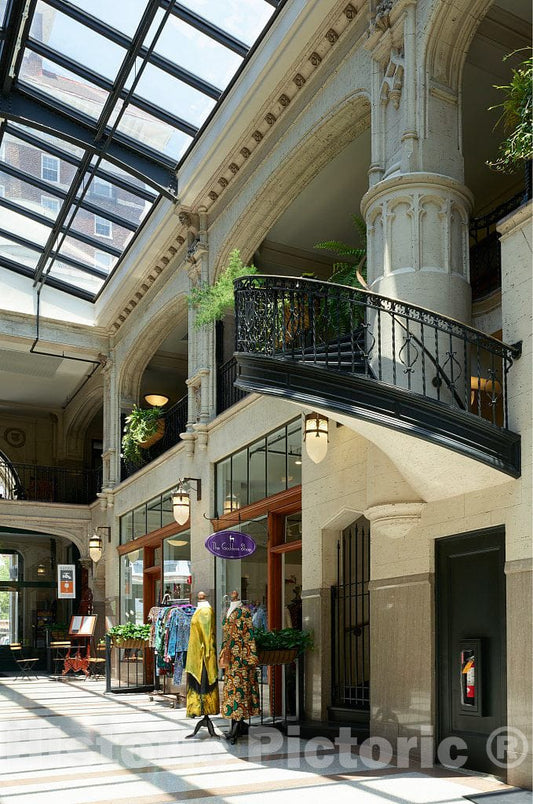 Photo- The Grove Arcade, Now a Shopping Location in Asheville, North Carolina 1 Fine Art Photo Reproduction