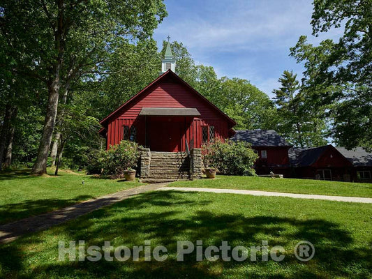 Photo - Linville Falls Community Church in Linville Falls, North Carolina- Fine Art Photo Reporduction