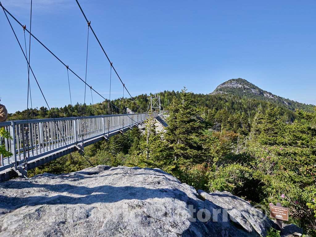 Photo- The Famous Swinging Bridge ATOP Grandfather Mountain 2 Fine Art Photo Reproduction