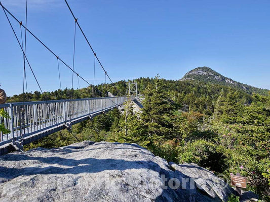 Photo- The Famous Swinging Bridge ATOP Grandfather Mountain 2 Fine Art Photo Reproduction