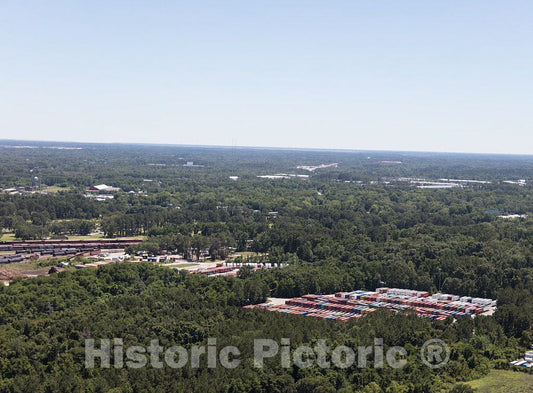 Photo - Savannah is Home to The Largest Single Ocean Container Terminal on The U.S. Eastern Seaboard, and is The nation's Fourth-busiest Seaport- Fine Art Photo Reporduction