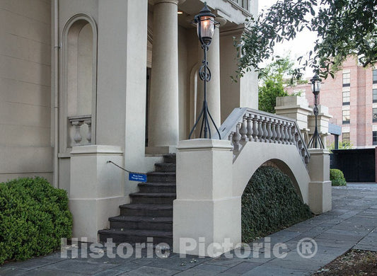 Photo - Stairway at The Historic William Scarborough House in Savannah, Georgia- Fine Art Photo Reporduction