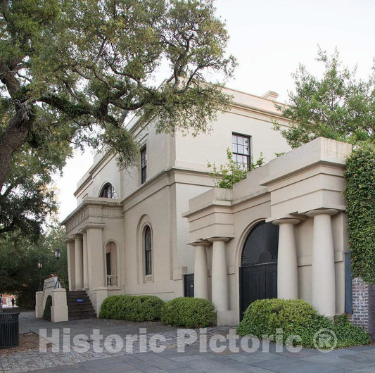 Photo- The Historic William Scarborough House in Savannah, Georgia, Once Photoed in 1939 by Photoer Frances Benjamin Johnston as Part of a Carnegie Grant Study of The South