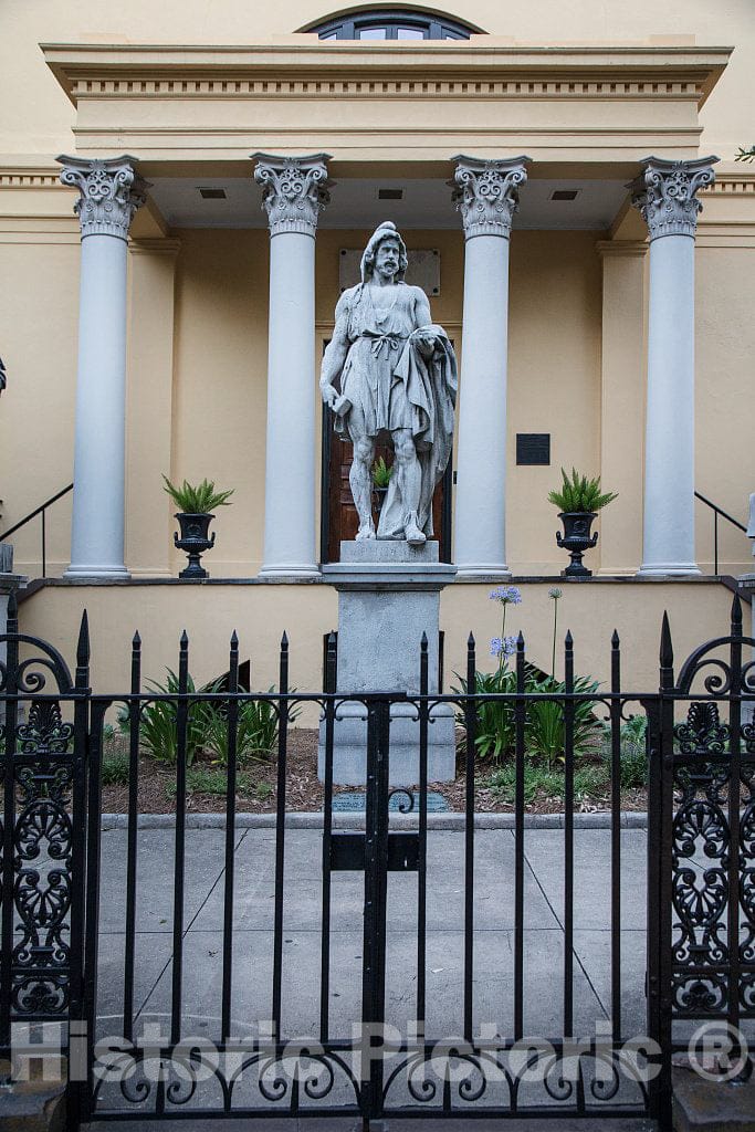 Photo- The Telfair Academy Building in Savannah, Georgia, Once Photoed in 1939 by Photoer Frances Benjamin Johnston as Part of a Carnegie Grant Study of The South 1