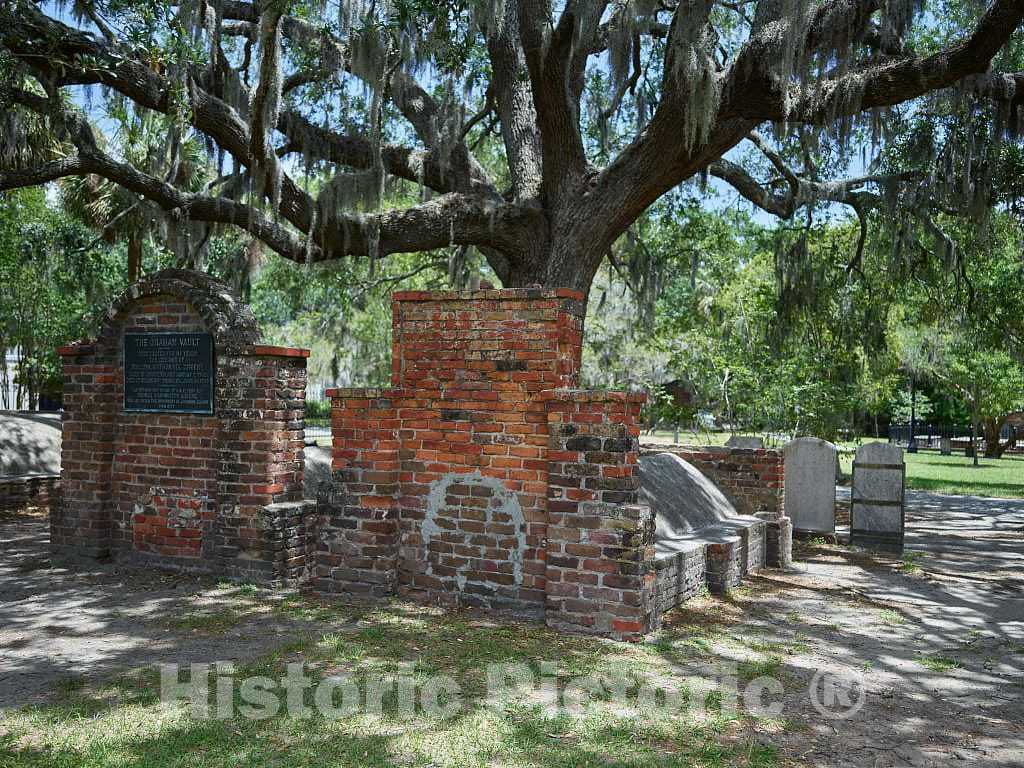 Photo- Scene from Colonial Park Cemetery in Savannah, Georgia 5 Fine Art Photo Reproduction