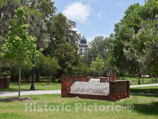 Photo- Scene from Colonial Park Cemetery in Savannah, Georgia 6 Fine Art Photo Reproduction
