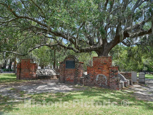 Photo- Scene from Colonial Park Cemetery in Savannah, Georgia 7 Fine Art Photo Reproduction
