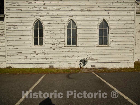 Photo - Detail of The First African Baptist Church in Waycross, Georgia- Fine Art Photo Reporduction