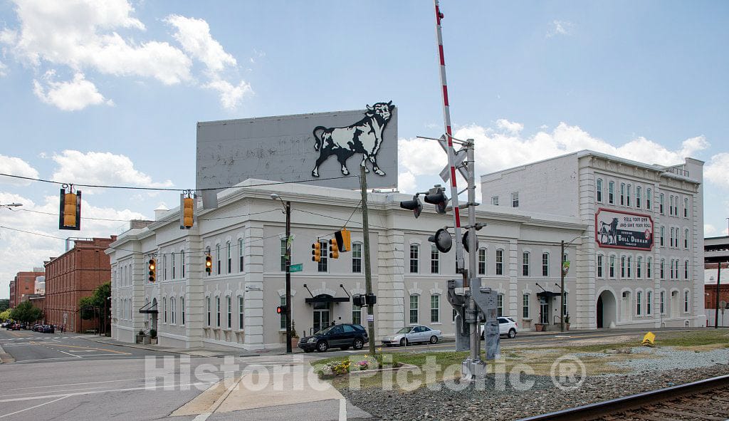 Photo - Building in The American Tobacco Neighborhood, Locally Called The American Tobacco Campus, in Durham, North Carolina- Fine Art Photo Reporduction