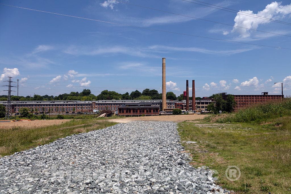 Photo- The Old Cone Mills's White Oak Plant Established in 1891 as a Factory Making Flannel Goods, and Purchased by The Cone Brothers in 1905 in Greensboro, North Carolina 3