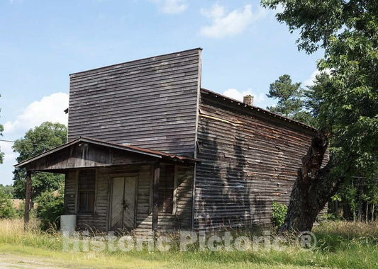 Photo - Old-time and Long-Abandoned Store at a Rural Crossroads in Rockingham County, North Carolina- Fine Art Photo Reporduction