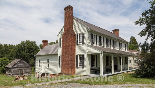 Photo- The Historic Wright's Tavern in Wentworth, The seat of Rockingham County, North Carolina 2 Fine Art Photo Reproduction