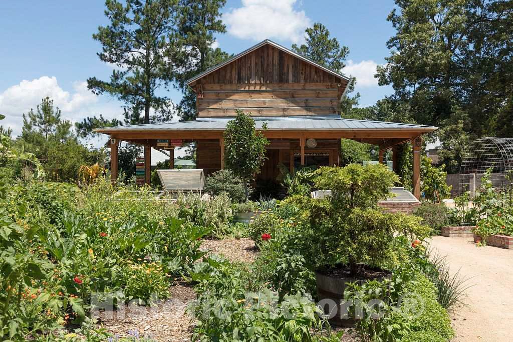 Photo - The Burpee Learning Center at The Sarah P. Duke Gardens, a 55-Acre Public Garden on The Campus of Duke University- Fine Art Photo Reporduction