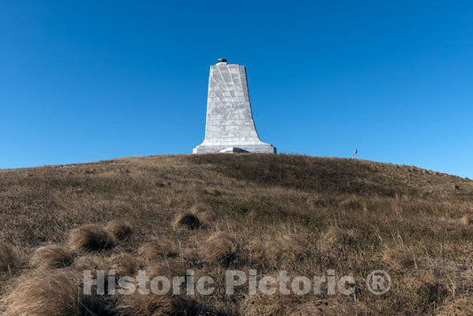 Photo- Statue of Orville Wright, Part of The Wright Brothers National Memorial in Kill Devil Hills, North Carolina, commemorates The First Successful, sustained 5
