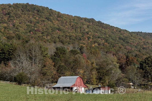 Photo - Farmstead Near Etowah, North Carolina- Fine Art Photo Reporduction