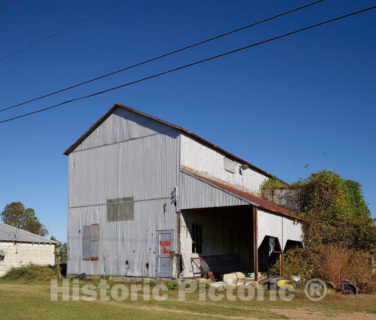 Photo- Old Cotton Gin in Lula, an impoverished Community in Northern Mississippi 2 Fine Art Photo Reproduction
