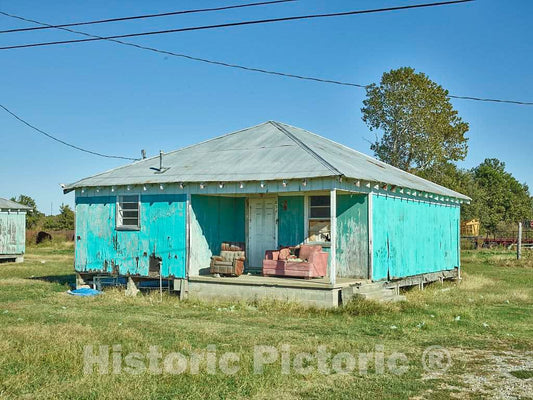 Photo - Humble Home in Lula, an impoverished Community in Northern Mississippi- Fine Art Photo Reporduction