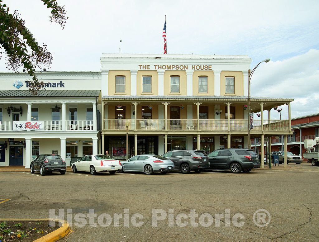 Photo- Downtown Oxford, Mississippi 1 Fine Art Photo Reproduction