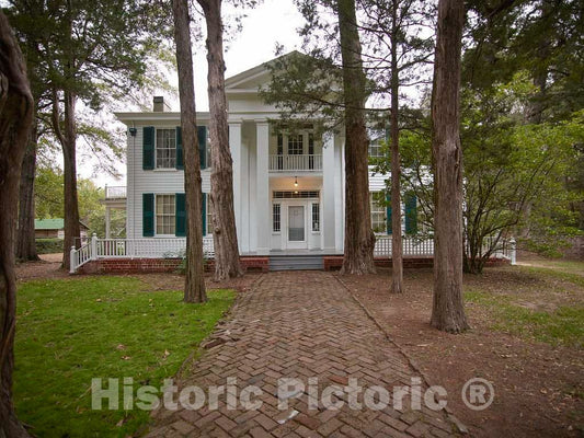 Photo - Rowan Oak, The Home of Legendary Mississippi Novelist, and Pulitzer Prize Winner, William Faulkner, in Oxford, Mississippi- Fine Art Photo Reporduction